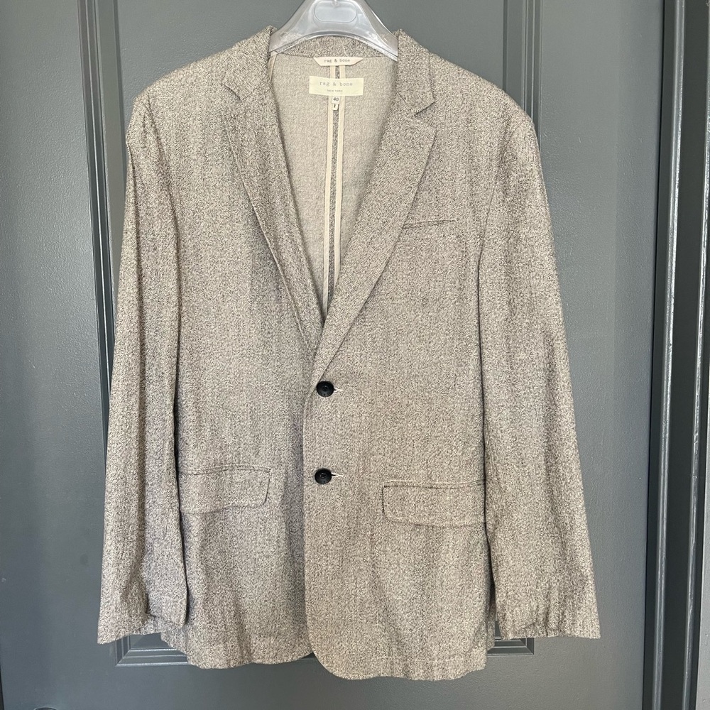 Rag & Bone Classic Gray Blazer